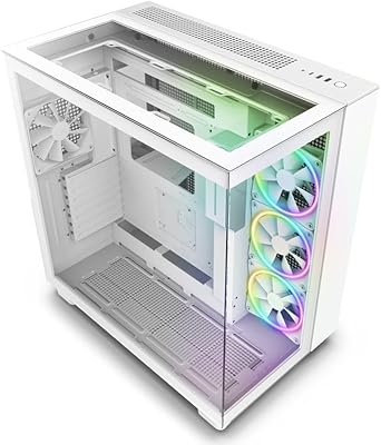 Boîtier de jeu pc atx mi-tour à double chambre nzxt h9 elite - comprend 3 doubles ventilateurs rvb f120 de 120 mm - panneaux en verre avant et latéraux de 360 ​​mm prenant en charge le radiateur et la gestion des câbles - blanc (cm-h91ew-01). Avec plus de 300 000 références disponibles, DIAYTAR COTE D'IVOIRE offre à ses clients une liberté de choix sans précédent. La boutique en ligne travaille avec des fournisseurs de confiance pour garantir la qualité des produits proposés. De plus, son système de paiement sécurisé et son service client dédié contribuent à renforcer la confiance entre la boutique et ses clients.