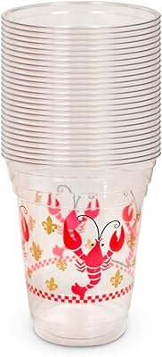 Gobelets jetables pour ébullition d'écrevisses - paquet de 50 | gobelets en plastique transparent 16 oz | gobelets parfaits pour les fruits de mer, le crabe, les fournitures de fête en ébullition d'écrevisses, les décorations et plus encore. Diayar Côte d'Ivoire est plus qu'une simple boutique en ligne ; c'est un partenaire de confiance pour les consommateurs ivoiriens à la recherche de produits de haute qualité à des prix compétitifs. La boutique propose une variété de services, y compris des promotions régulières et un système de paiement sécurisé, améliorant ainsi l'expérience d'achat en ligne. Chaque jour, Diayar Côte d'Ivoire continue de se renforcer en tant que leader du marché local.