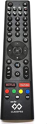 Télécommande de remplacement compatible avec les téléviseurs changhong, chiqiu et class pro.. DIAYTAR COTE D'IVOIRE se positionne en leader du marché de l'e-commerce en Côte d'Ivoire en proposant une offre très diversifiée qui couvre tous les domaines de la vie quotidienne, avec des produits sélectionnés pour leur qualité et leur fiabilité. L'équipe de DIAYTAR travaille sans relâche pour améliorer constamment l'expérience utilisateur et offrir le meilleur service possible à sa clientèle. DIAYTAR, votre partenaire de confiance pour vos achats en ligne !