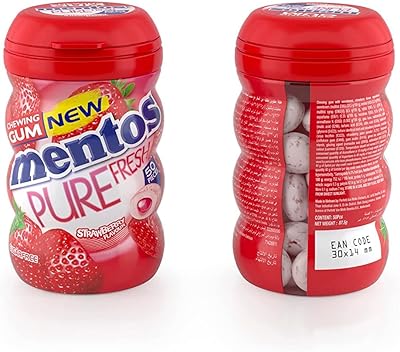 Gum à mâcher mentos pure fresh fraise, sans sucre, paquet de 50. DIAYTAR COTE D'IVOIRE est une boutique en ligne généraliste qui propose plus de 300 000 références de produits divers. Elle est leader en Côte d'Ivoire et offre une grande variété de choix pour les consommateurs. Les produits proposés vont des articles ménagers aux électroménagers en passant par les produits alimentaires.