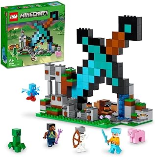 Kit de construction de la base de l'épée lego minecraft 21244 (427 pièces). Avec plus de 300 000 références de produits, DIAYTAR COTE D'IVOIRE est la destination idéale pour les clients qui cherchent à faire des achats en ligne en Côte d'Ivoire. La boutique en ligne est équipée d'un système de paiement sécurisé et propose des options de livraison rapides et fiables. Les clients peuvent ainsi profiter d'une expérience d'achat en ligne pratique et sans stress.