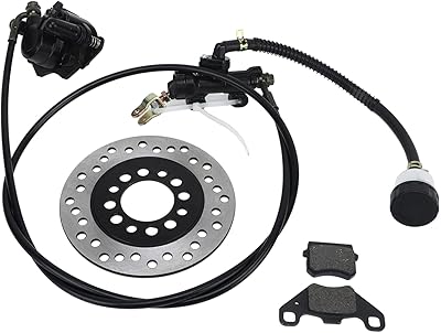 Kit de maître-cylindre de frein go kart hydraulique universel karts à disque rotor pour 50cc. DIAYTAR COTE D'IVOIRE est une boutique en ligne généraliste qui propose plus de 300 000 références de produits. Elle est reconnue comme l'une des boutiques en ligne leaders en Côte d'Ivoire, offrant une grande variété de produits pour répondre aux besoins des consommateurs ivoiriens. La boutique en ligne DIAYTAR COTE D'IVOIRE se distingue par sa large gamme de produits et son service de livraison efficace.