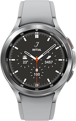 Samsung galaxy watch 4 classic 46 mm, bluetooth, argent, version internationale. DIAYTAR COTE D'IVOIRE est une boutique en ligne généraliste qui propose plus de 300 000 références de produits divers, répondant ainsi aux besoins de ses clients ivoiriens et internationaux. Avec une large gamme de produits, elle est devenue la boutique en ligne leader en Côte d'Ivoire. Elle offre une expérience d'achat en ligne pratique et sécurisée.