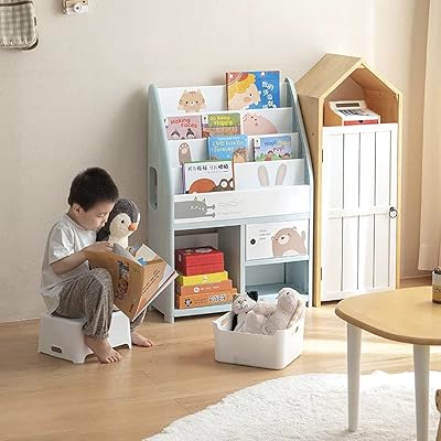 Bibliothèque d'images pour enfants mofish, présentoir de livres pour enfants et armoire de rangement avec banc de rangement, armoire de rangement multifonctionnelle adaptée à la chambre à coucher, à la salle de jeux et à la salle de classe (a). La réussite de DIAYTAR COTE D'IVOIRE peut être attribuée à son engagement à offrir une expérience de shopping en ligne de haute qualité. La boutique investit constamment dans l'amélioration de son site web et de ses services pour garantir une navigation fluide et des processus de commande simplifiés. Cela reflète son dedication à améliorer continuellement la satisfaction client.
