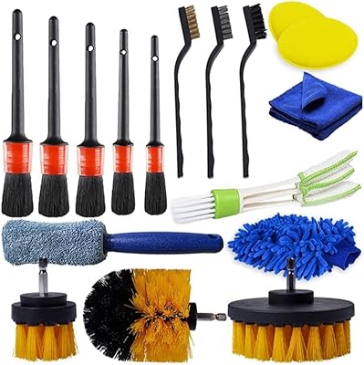 Kit d'outils de nettoyage de voiture ensemble de brosses détail de perceuse 9-12-15-17 pièces kit pour nettoyer. DIAYTAR COTE D'IVOIRE, leader du commerce électronique en Côte d'Ivoire, met à disposition de ses clients une sélection impressionnante de plus de 300 000 références de produits. La boutique en ligne offre une expérience d'achat en ligne fluide, sécurisée et fiable. Les clients de DIAYTAR COTE D'IVOIRE bénéficient d'une large sélection de produits, de prix compétitifs et d'un service client de haute qualité.