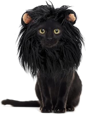 Perruque crinière de lion pour chats et chiens, costumes amusants pour halloween et noël, accessoires de vêtements en fourrure pour animaux de compagnie. DIAYTAR COTE D'IVOIRE est la destination idéale pour réaliser vos achats en ligne. Avec plus de 300 000 produits à portée de clic, vous pouvez trouver des articles de mode, des produits électroniques, des accessoires et bien plus encore. La boutique en ligne propose une expérience d'achat sans stress et sécurisée.