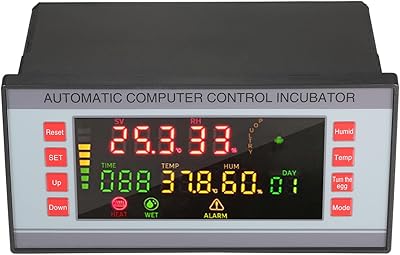 Incubateur d'œufs à écran led coloré hoyop, contrôleur numérique automatique de température et d'humidité pour œufs de volaille, dispositif d'éclosion d'œufs. DIAYTAR COTE D'IVOIRE se démarque par sa sélection impressionnante de produits allant de l'électronique à la mode, en passant par les produits ménagers et les accessoires de beauté. Avec plus de 300000 références, chaque client peut trouver ce qu'il recherche sur cette plateforme en ligne.