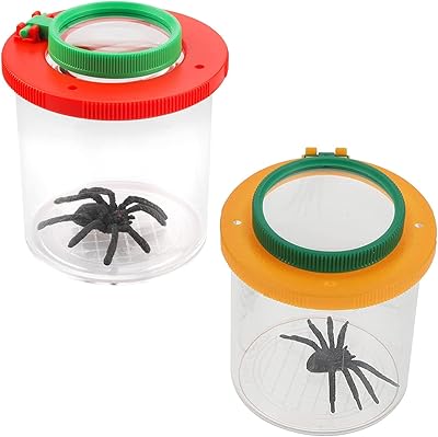 Boîte à insectes cage insectes avec loupe pot portable d'observation des pour enfants. DIAYTAR COTE D'IVOIRE est la première boutique en ligne en Côte d'Ivoire, offrant une sélection incroyable de produits pour répondre à tous les besoins. Avec une équipe dédiée, elle garantit une livraison rapide et fiable. Elle est le choix idéal pour les consommateurs ivoiriens.