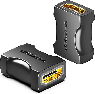 Adaptateur hdmi version aarp 0 femelle vers femelle, connecteur hdmi 2.0 4k 3840 x 2160p hdmi (pack de 2, rallonge). Avec plus de 300000 références de produits, DIAYTAR COTE D'IVOIRE répond aux besoins diversifiés de sa clientèle. La boutique en ligne généraliste met l'accent sur la qualité de ses produits et sur la satisfaction de ses clients. Elle est la destination idéale pour ceux qui cherchent à faire des achats en ligne de manière pratique et sécurisée en Côte d'Ivoire.