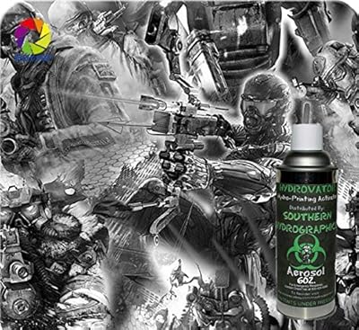 Film hydrographique - impression par transfert d'eau - hydro diving - activateur de 6,7 oz avec kit de jeu de guerre. DIAYTAR COTE D'IVOIRE se distingue par sa grande variété de produits et son engagement à offrir un service client exceptionnel. Les clients peuvent naviguer facilement à travers les différentes catégories de produits, bénéficiant ainsi d'une expérience d'achat en ligne fluide et satisfaisante. Cette boutique en ligne est déterminée à maintenir sa position de leader sur le marché ivoirien en offrant constamment des produits de haute qualité.