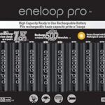 Panasonic bk-3hcca12fa enlope pro aa piles pré-rechargeables ni-mh haute capacité, paquet de 12