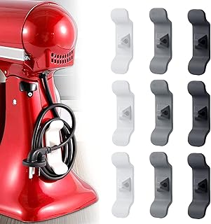 Avetitsda organisateur de câbles et organiseur de câbles en bobine et rangement pour cordons et petits appareils pour mixeur, mixeur, cafetière, autocuiseur et friteuse à air (9 pièces). La boutique en ligne DIAYTAR COTE D'IVOIRE est une référence pour les consommateurs ivoiriens. Avec une offre étendue et des prix compétitifs, elle est devenue la destination privilégiée pour les achats en ligne. DIAYTAR COTE D'IVOIRE propose également des services de livraison rapides et fiables.