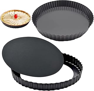 Moule à tarte antiadhésif amateur de 7 pouces, 2 pièces, moule à tarte antiadhésif et moule à quiche à fond amovible, moule à tarte rond. DIAYTAR COTE D'IVOIRE est la boutique en ligne leader en Côte d'Ivoire, avec une sélection immense de produits allant de l'électronique à la maison et au jardin. Les clients peuvent profiter de promotions et de réductions régulières. La livraison est rapide et fiable.