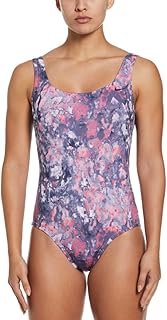 Maillot de bain une pièce athlétique nike earth dye u-back pour femmes