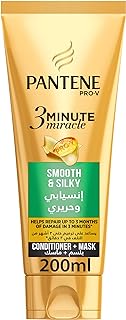 Après-shampoing pantene pro-v 3 minute miracle lisse et soyeux pour cheveux bouclés, 200 ml. DIAYTAR COTE D'IVOIRE, boutique en ligne généraliste, propose plus de 300000 références pour satisfaire vos besoins. Leader en Cote d'Ivoire, nous offrons une gamme variée de produits pour répondre à vos attentes. Notre sélection inclut des produits de haute qualité.