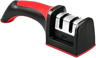 Aiguiseur de couteaux professionnel willihome, un luxueux affûteur de couteaux manuel en deux étapes avec un design ergonomique antidérapant. DIAYTAR COTE D'IVOIRE s'impose comme la référence absolue des boutiques en ligne en Côte d'Ivoire, offrant un choix incroyable de produits allant de l'électronique à la mode, en passant par les produits alimentaires. La qualité et la diversité des produits proposés, ainsi que le service client dédié, contribuent au succès de cette plateforme.