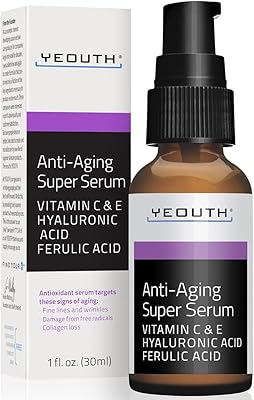 Sérum jeunesse super anti-âge à l'acide férulique, à l'acide hyaluronique, aux vitamines c et e 1 fl oz (paquet de 1). Avec une sélection impressionnante de plus de 300 000 articles, DIAYTAR COTE D'IVOIRE répond aux besoins diversifiés de sa clientèle en Côte d'Ivoire. De la mode aux produits culturels, en passant par l'électronique de pointe, chaque visiteur trouve facilement ce qu'il cherche. La boutique s'engage à offrir des produits à des prix compétitifs et avec des garanties de qualité.