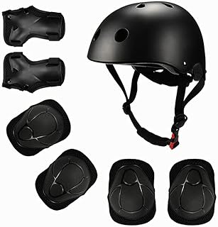 Ensemble de vélo pour enfants, genouillères de skateboard, protection de la tête, coudières
