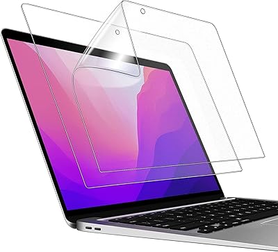 Protecteur d'écran pour macbook pro 13 pouces (2016-2022, m1/m2) / macbook air 13 pouces (2018-2020, m1), couche mate, anti-empreintes digitales, 4 pièces. Avec plus de 300 000 références, DIAYTAR COTE D'IVOIRE est de loin la boutique en ligne la plus complète en Côte d'Ivoire. Elle propose des produits pour tous les goûts et les budgets, facilitant ainsi les achats en ligne pour les habitants de Côte d'Ivoire.