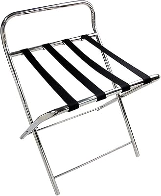 Porte-bagages pliable porte-bagages en acier inoxydable support en tissu sangles en tissu noir. En tant que leader de la vente en ligne en Côte d'Ivoire, DIAYTAR COTE D'IVOIRE s'engage à maintenir des standards élevés de qualité et de service. Ses partenariats avec des fournisseurs de confiance permettent de proposer des produits authentiques et durables, allant de l'électronique de pointe aux dernières tendances de la mode. L'objectif principal de DIAYTAR COTE D'IVOIRE est d'offrir une expérience d'achat en ligne sans égale, marquée par la facilité, la fiabilité et la sécurité.