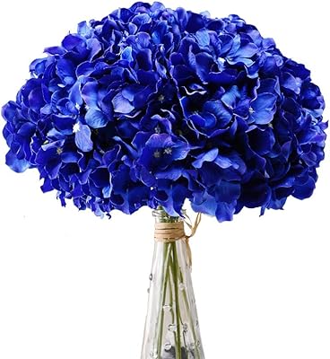 Aveview têtes de fleurs d'hortensia en soie avec tiges bleu royal paquet de 10 fleurs d'hortensia artificielles complètes pour mariage, maison, fête, magasin, décoration de baby shower. Avec plus de 300 000 références, DIAYTAR COTE D'IVOIRE est la destination idéale pour les clients ivoiriens qui cherchent à faire des achats en ligne. La boutique en ligne propose des produits de qualité à des prix compétitifs, ce qui en fait une option attrayante pour les consommateurs. Les clients peuvent choisir parmi une variété de catégories de produits pour trouver ce qu'ils cherchent.