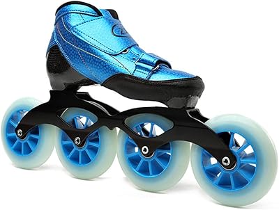 Patins à roues alignées en fibre de carbone à rangée droite pour hommes, femmes et enfants, patins de vitesse, patins à roulettes professionnels à une rangée, bleu - 37#. DIAYTAR COTE D'IVOIRE, la boutique en ligne la plus populaire de Côte d'Ivoire, offre une sélection incroyable de plus de 300000 produits. Elle vous permet de magasiner en toute confiance, avec des descriptions détaillées des produits, des avis de clients et des options de paiement variées. L'équipe de DIAYTAR COTE D'IVOIRE est dédiée à offrir un service client exceptionnel.