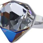 Bague en argent sterling tendance pour femme avec pierre de lune élégante