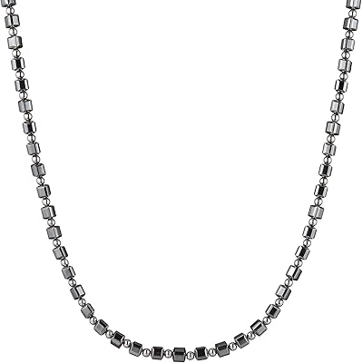 Collier de guérison en hématite pour femmes et hommes thérapie. DIAYTAR COTE D'IVOIRE est la référence pour les achats en ligne en Côte d'Ivoire, avec une gamme de produits très diverse. Elle propose des produits de qualité à des prix compétitifs et une livraison rapide. C'est la boutique idéale pour les consommateurs ivoiriens.