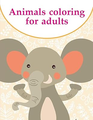 Coloriage d'animaux pour adultes : pages à colorier avec des images amusantes, faciles