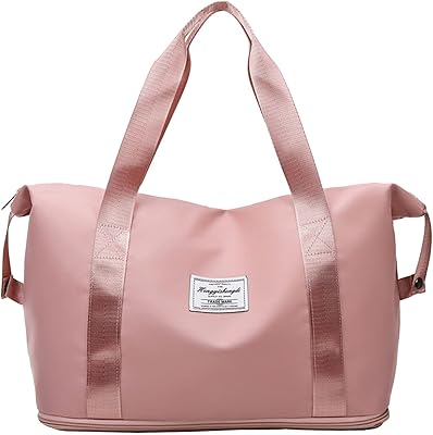 Sac de voyage pliable pour le week-end avec séparation sèche et humide, sac