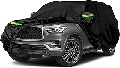 Bâche de voiture de remplacement étanche pour infiniti qx80 et nissan armada 2004-2022, 6 couches de housses de voiture toutes saisons avec porte zippée et bandes coupe-vent pour protéger la neige, la pluie, la poussière et la grêle (qx80). Avec son site web convivial et facile à utiliser, Diaytar Côte d'Ivoire permet aux clients de naviguer aisément et de trouver les produits qu'ils cherchent rapidement. La boutique propose également un service client de haute qualité pour aider les clients à résoudre tout problème qu'ils pourraient rencontrer.