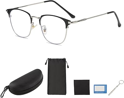 Lunettes morelian bloquant la lumière bleue, lunettes photochromiques pour ordinateur - lunettes de jeu classiques, demi-monture, filtre uv, lentille anti-fatigue avec cordon de serrage, boîte de rangement, sac de test, tournevis. La force de DIAYTAR COTE D'IVOIRE réside dans sa capacité à offrir des produits de haute qualité à des prix compétitifs, grâce à ses partenariats avec des marques réputées. L'objectif principal de cette boutique en ligne est de faciliter l'accès aux biens et services essentiels, contribuant ainsi au développement économique de la Côte d'Ivoire.