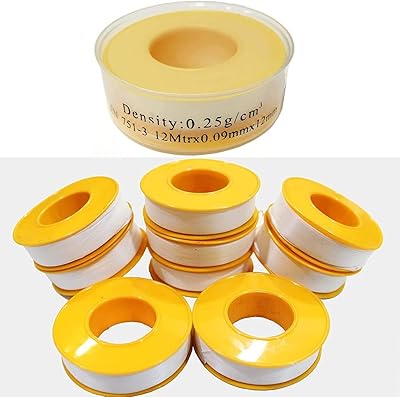 Ruban électrique fiable en téflon ptfe, ruban adhésif pour sceller les joints de tuyaux, l'imperméabilisation et la plomberie (2). DIAYTAR COTE D'IVOIRE est une boutique en ligne généraliste qui propose plus de 300000 références de produits pour répondre à tous vos besoins. Avec une gamme variée de produits, cette boutique en ligne est devenue la référence en Côte d'Ivoire. Elle offre à ses clients une expérience d'achat en ligne sécurisée et pratique.