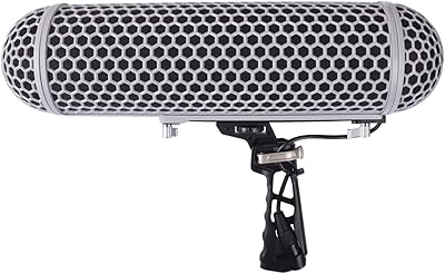 Cage de suspension de microphone pour pare-brise micolaif et support anti-choc compatible