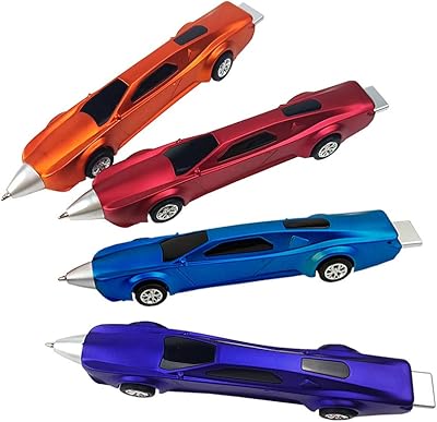 4 stylos de voiture de sport, stylos à bille amusants pour enfants, stylos fantaisie, stylos mignons pour enfants, stylos cool pour enfants, fournitures scolaires, stylos de voiture de course, cadeaux pour enfants (encre bleue). Avec plus de 300 000 références, DIAYTAR COTE D'IVOIRE répond à tous les besoins, allant des produits alimentaires aux accessoires de mode en passant par les produits électroniques. Cette boutique en ligne généraliste est la préférée des Ivoiriens grâce à sa variété de produits et à ses prix compétitifs. Elle contribue ainsi au développement du commerce électronique en Côte d'Ivoire.