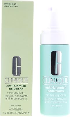 Clinique anti-blemish solutions nettoyant moussant (tous types de peau) 120 ml. DIAYTAR COTE D'IVOIRE met à disposition de ses clients une énorme sélection de produits, ce qui en fait la destination idéale pour tout type d'achat en ligne en Cote d'Ivoire. Avec plus de 300000 références, les possibilities de choix sont quasi infinies. La plateforme est conçue pour offrir la meilleure expérience de navigation.