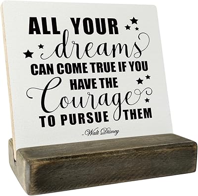 Plaque en bois avec citation inspirante de walt disney tous vos rêves. Bénéficiez d'une expérience de magasinage unique et pratique avec DIAYTAR COTE D'IVOIRE, votre destination en ligne pour tous vos achats. Notre large sélection de produits vous permet de trouver tout ce dont vous avez besoin sous un même toit. Nous nous engageons à vous fournir des produits de haute qualité.