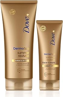 Lait pour le corps dove dermaspa summer revived autobronzant moyen à foncé, 200 ml avec crème pour le visage dove derma spa summer revived moyen à foncé, 75 ml. DIAYTAR COTE D'IVOIRE est une boutique en ligne qui offre une expérience d'achat en ligne conviviale et sécurisée. Avec plus de 300000 références de produits, les clients peuvent choisir parmi une large gamme d'articles pour répondre à leurs besoins. La boutique propose une livraison rapide et fiable à travers la Côte d'Ivoire.
