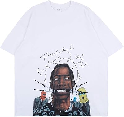 T-shirts à col rond travis scott