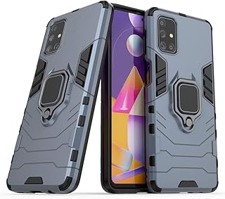Coque de protection robuste double couche compatible avec samsung galaxy m31s