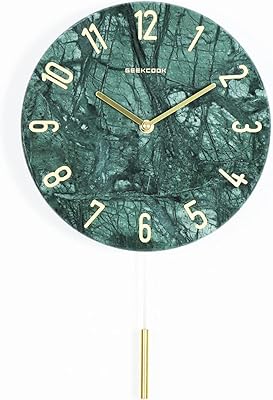 Horloge murale silencieuse en marbre pour salon 12 pouces, horloges en marbre avec pendule en métal sans tic-tac pour chambre à coucher, bureau, fonctionne à piles. Avec plus de 300 000 références disponibles, DIAYTAR COTE D'IVOIRE est la destination idéale pour les individus à la recherche d'une grande variété de produits en ligne. Cette boutique en ligne généraliste offre une expérience d'achat pratique, sécurisée et personnalisée. Elle constitue ainsi la référence pour les achats en ligne dans toute la Côte d'Ivoire.