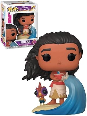 Disney funko pop : ultimate princess - figurine moana, 55970, multicolore