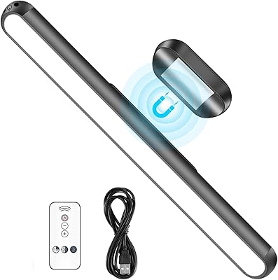 Barre lumineuse à distance tactile à intensité variable ll, 5 w intégrée dans 2 000 ml h, barre lumineuse à batterie rechargeable usb et support magnétique rotatif pour armoire de cuisine, éclairage de placard pour miroir de maquillage. DIAYTAR COTE D'IVOIRE est une boutique en ligne généraliste qui propose plus de 300000 références de produits variés, faisant d'elle le leader du marché ivoirien. Elle offre une large gamme de choix pour les consommateurs ivoiriens. Les clients peuvent y trouver tout ce dont ils ont besoin.