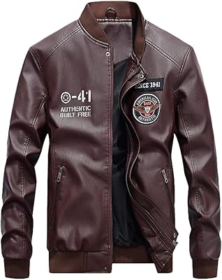 Veste décontractée en similicuir à manches longues et col montant pour hommes. Diaytar Cote d'Ivoire est une boutique en ligne généraliste qui offre une grande variété de produits pour répondre aux besoins quotidiens de ses clients, avec des catégories allant de l'électronique à la maison et au jardin.