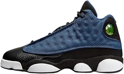 Grands enfants jordan 13 retro brave blue navy / university blue-black (884129 400)