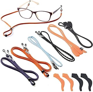 Chaînes de lunettes 6 pièces, chaîne de lunettes de soleil haut de gamme