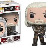 Figurine funko pop games 12134 witcher geralt, multicolore