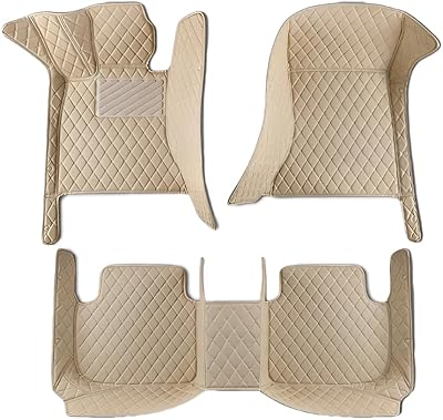 Tapis de sol 3d de sana compatibles avec ford taurus 2015-2019, en cuir