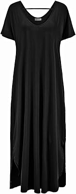 Robes d'été grande taille robe de plage longue ample avec poches. La boutique en ligne DIAYTAR COTE D'IVOIRE déploie ses efforts pour proposer à ses clients les meilleurs produits au meilleur prix. Elle offre une garantie de qualité et de satisfaction pour chaque achat, ce qui lui permet de maintenir une position de leader sur le marché ivoirien. Les clients peuvent profiter d'une expérience d'achat en ligne sécurisée et pratique.
