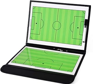 Tableau d'entraînement de football pliable, tableau d'entraînement professionnel, bouton d'effacement magnétique de football